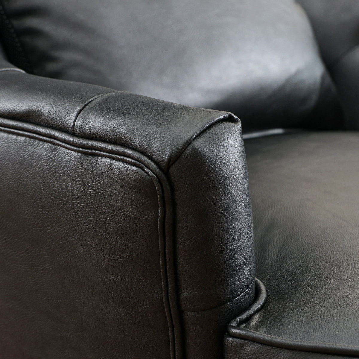 Letitia Faux Leather Wingback Chair