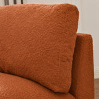 Montyne Bouclé Armless Chair