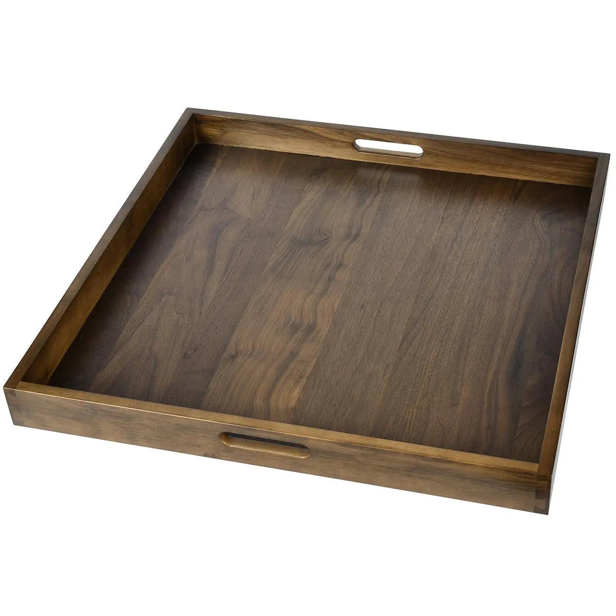 Teratect Square Black Walnut Serving Tray