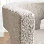 Herbert Modern Bouclé Armchair