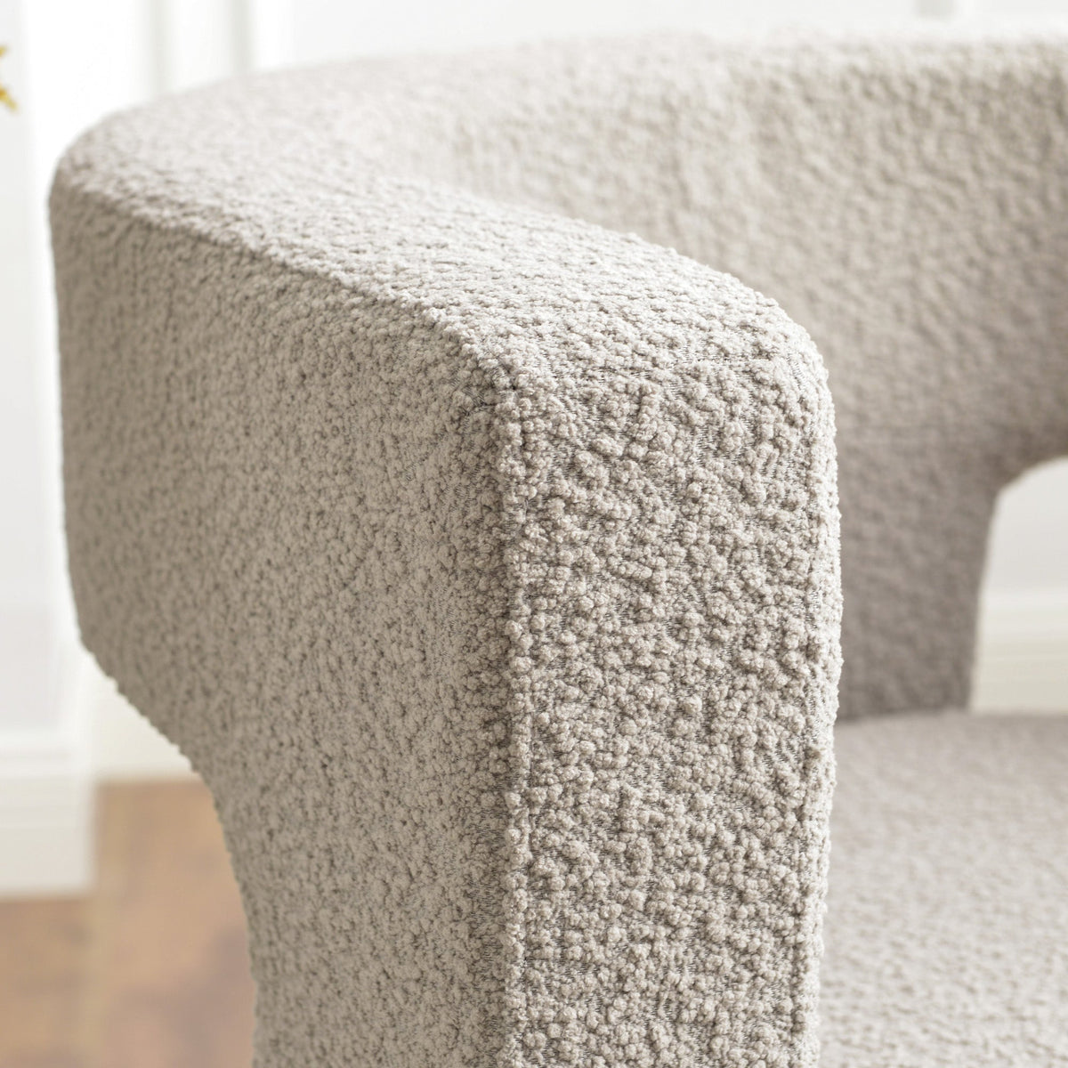 Herbert Modern Bouclé Armchair