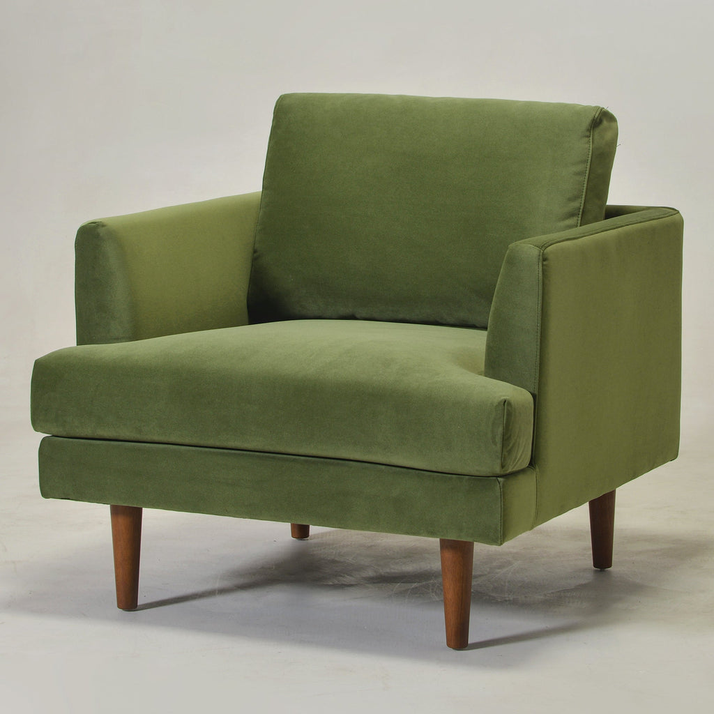 Samuel Tapered Velvet ArmChair