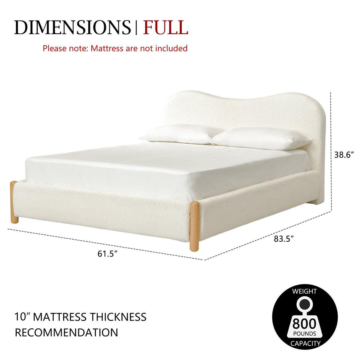 Dorothy Linen Platform Bed