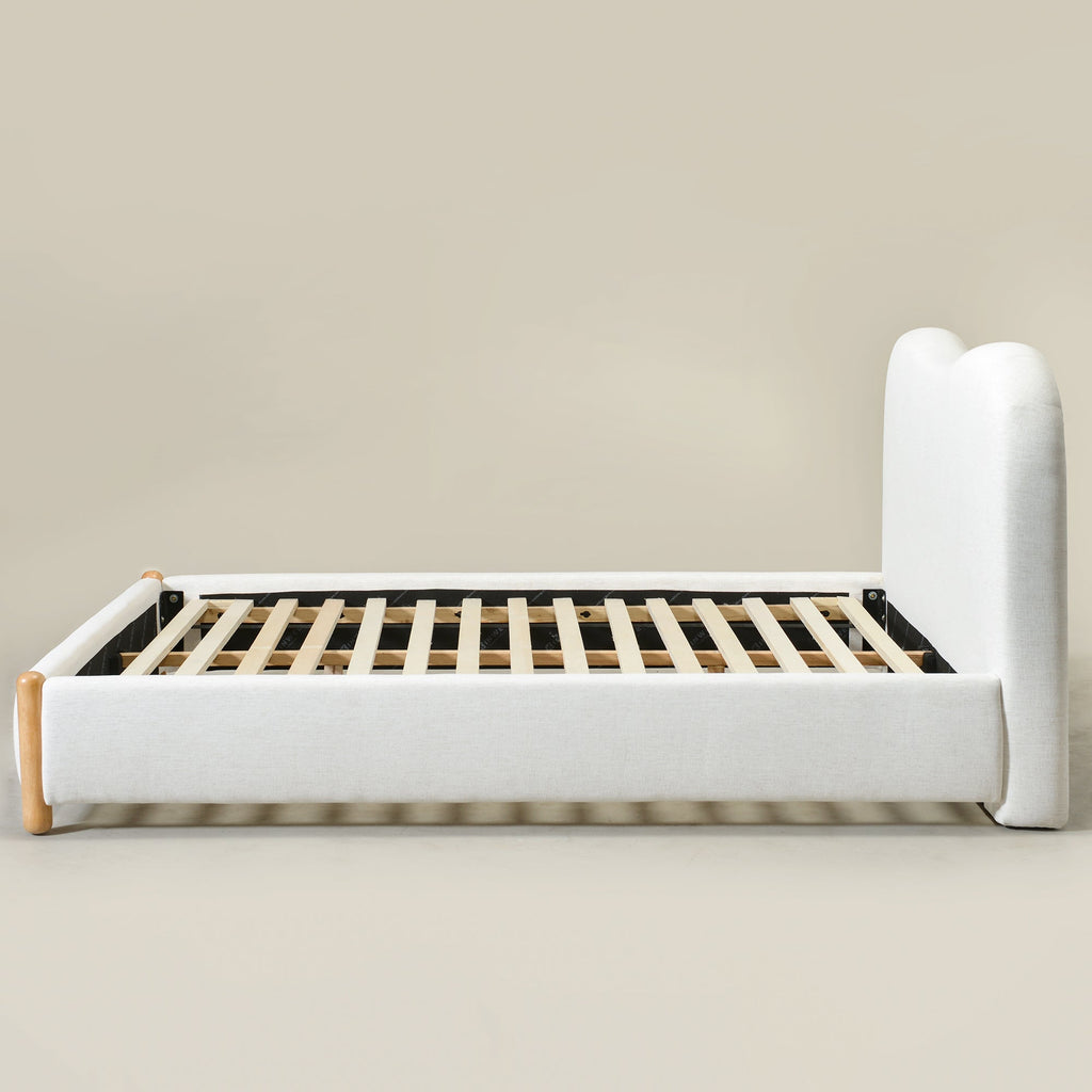 Dorothy Linen Platform Bed
