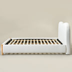 Dorothy Linen Platform Bed