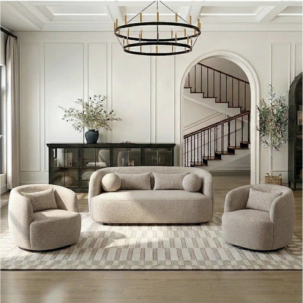 Ashlie Bouclé Loveseat