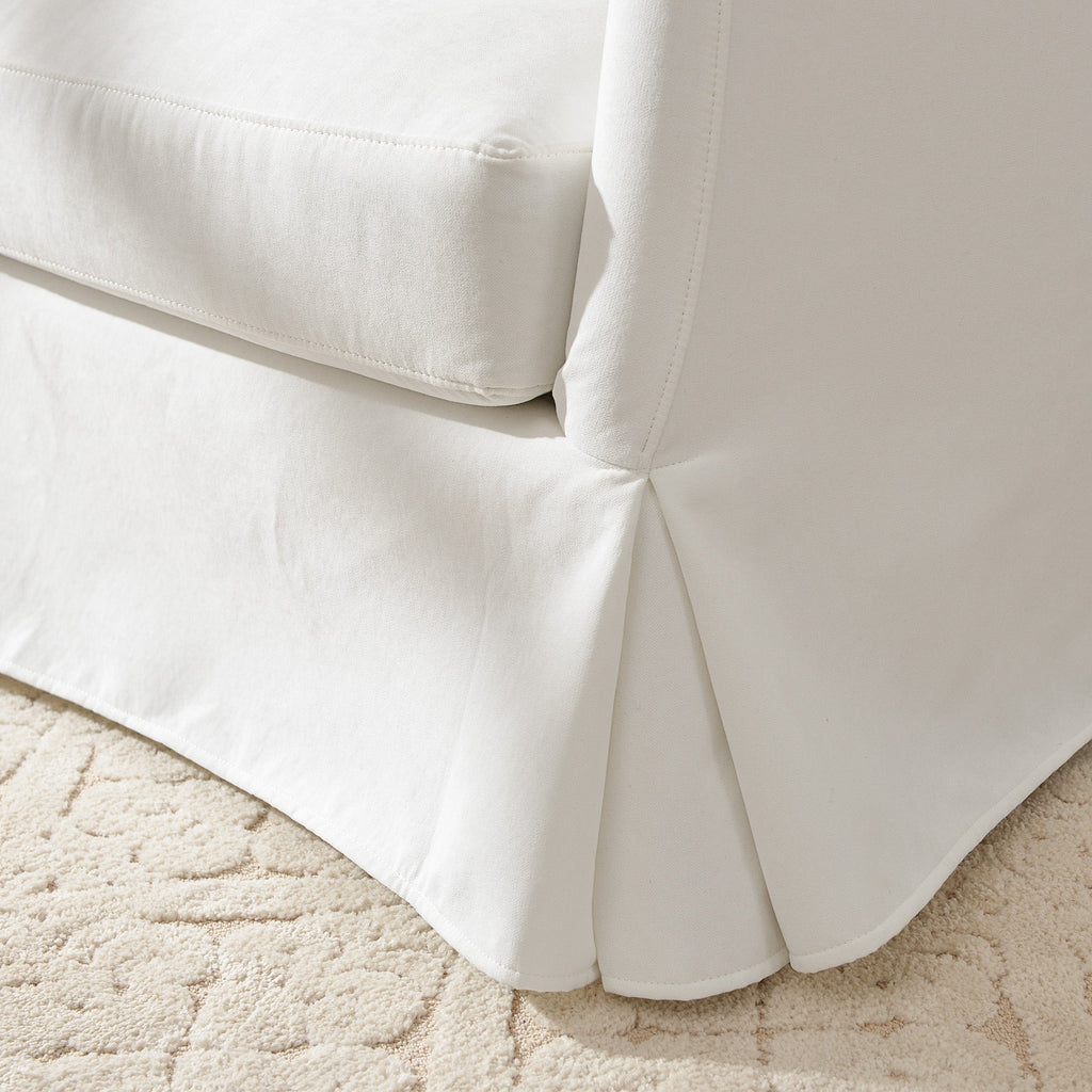 Eliza Slipcover Swivel Barrel Chair