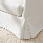 Eliza Slipcover Swivel Barrel Chair
