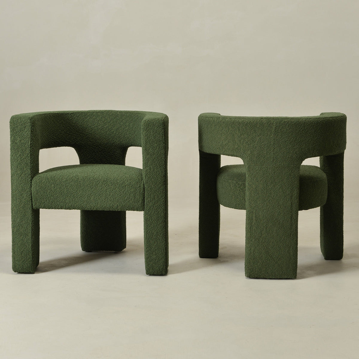 Herbert Modern Bouclé Armchair