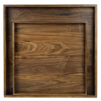 Teratect Square Black Walnut Serving Tray
