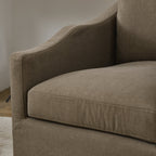 Charles Slipcover Swivel Barrel Chair