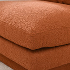 Montyne Bouclé Armless Chair