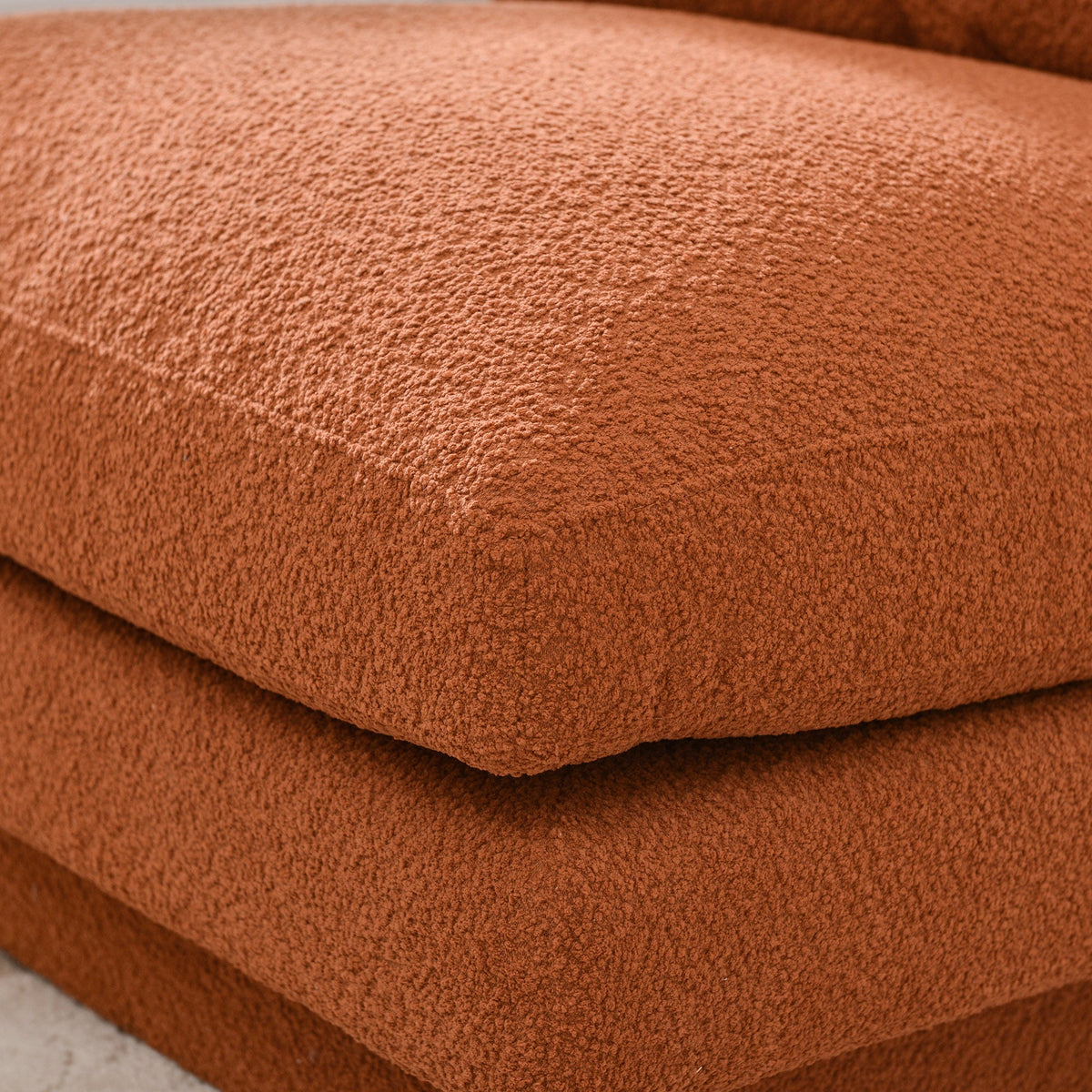 Montyne Bouclé Armless Chair