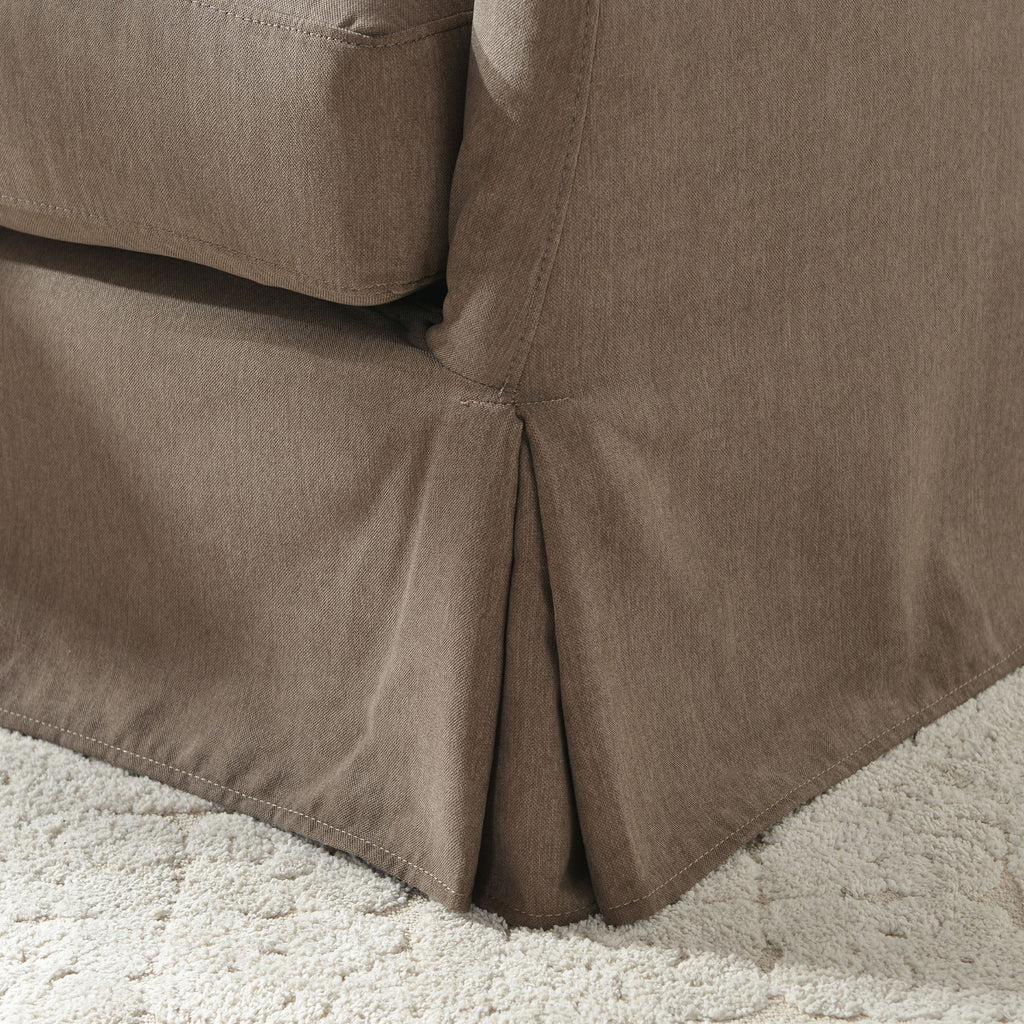 Eliza Slipcover Swivel Barrel Chair