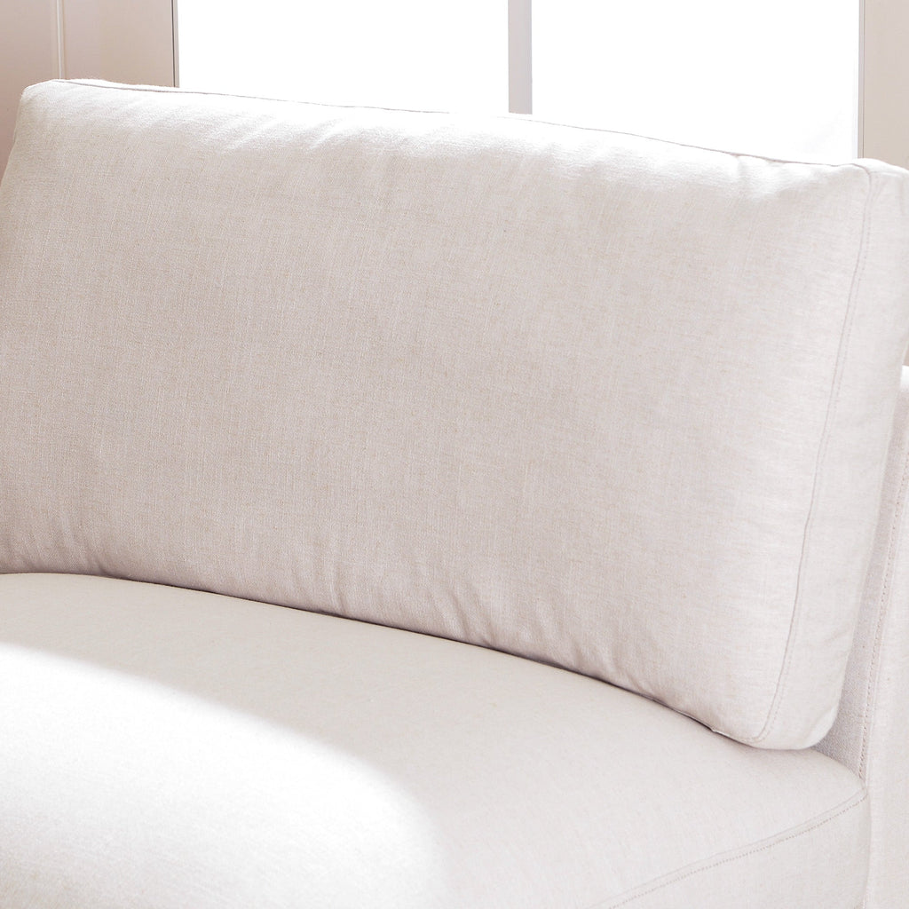 Montyne Linen Armless Chair