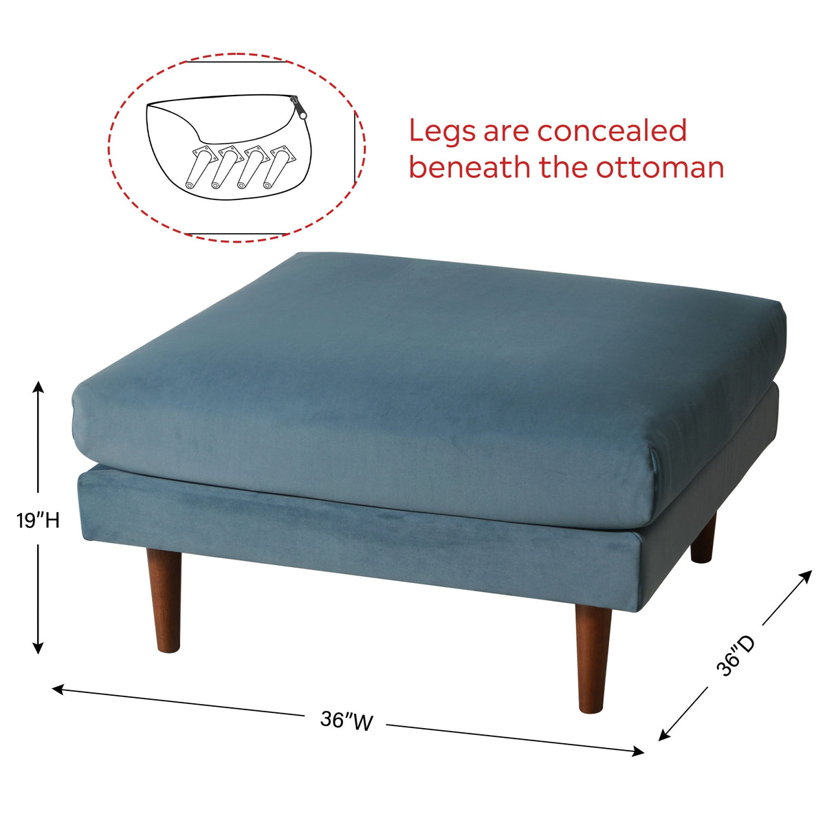 Samuel Upholstered Ottoman