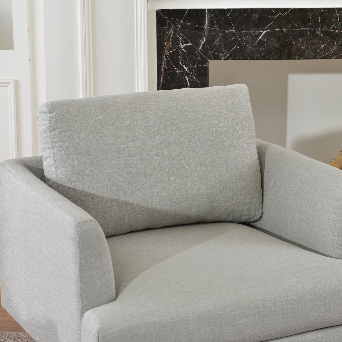 Samuel Tapered Linen ArmChair