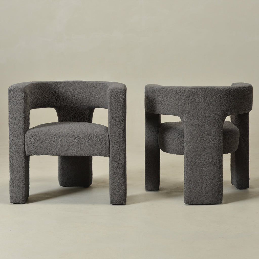 Herbert Modern Bouclé Armchair