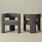 Herbert Modern Bouclé Armchair