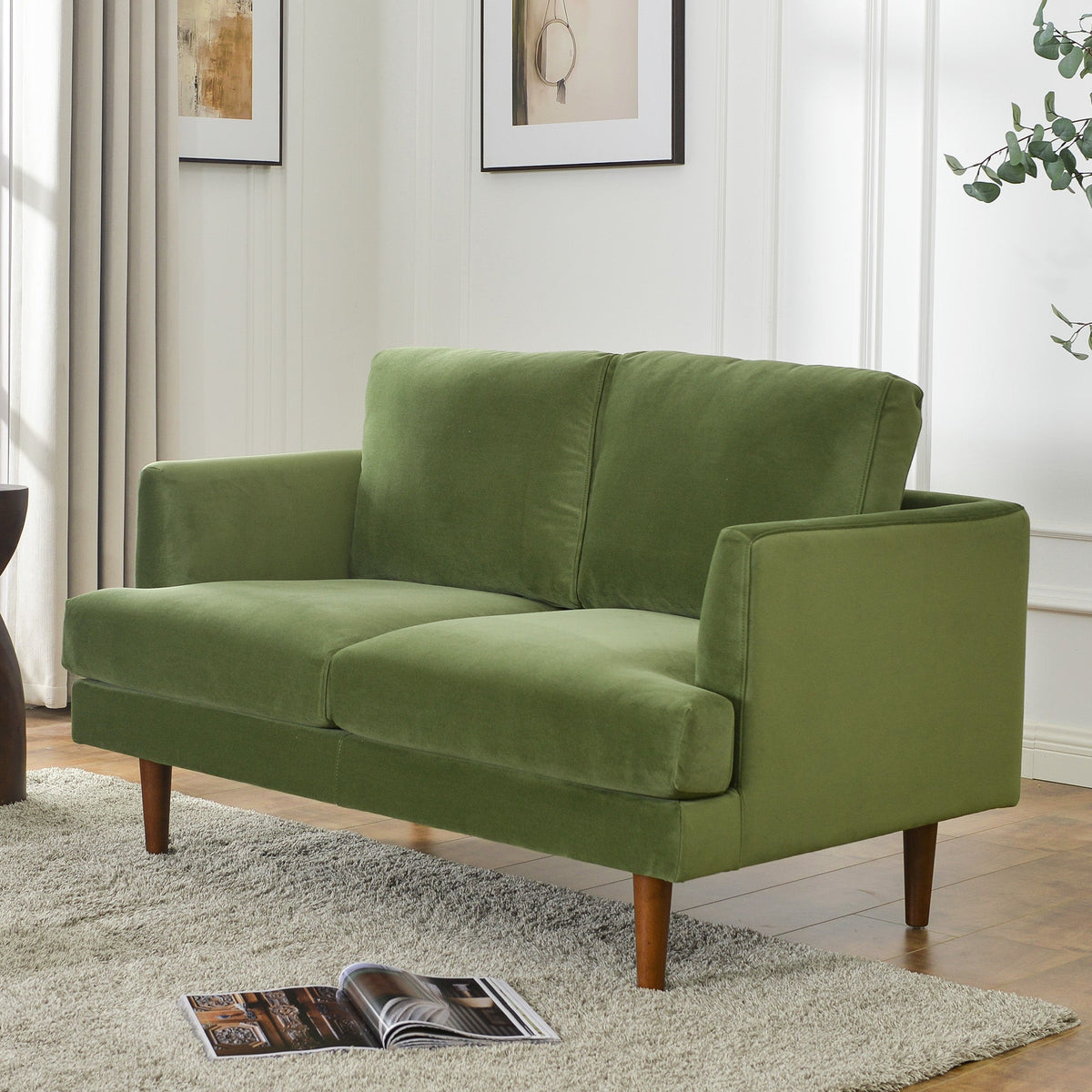 Samuel Tapered Arm Loveseat