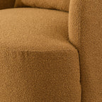 Ashlie Bouclé Swivel Barrel Chair