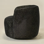Teratect Exclusive | Ashlie Sculpted Jacquard Swivel Barrel Chair