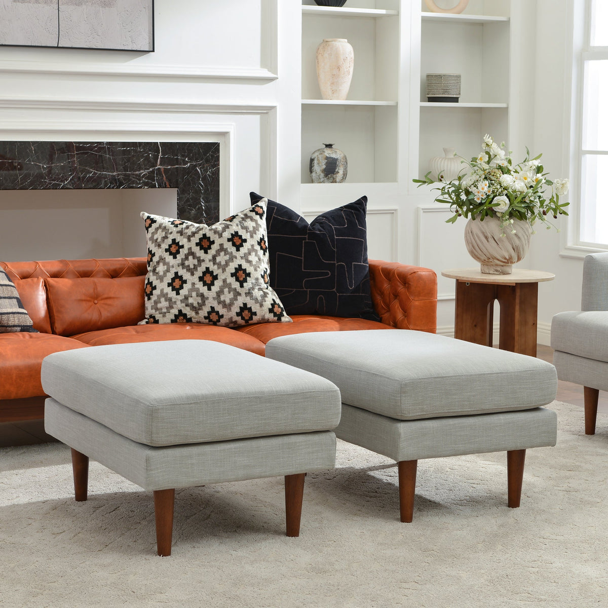 Samuel Upholstered Ottoman