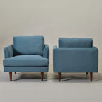 Samuel Tapered Velvet ArmChair
