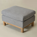 Albert Premium Linen Ottoman