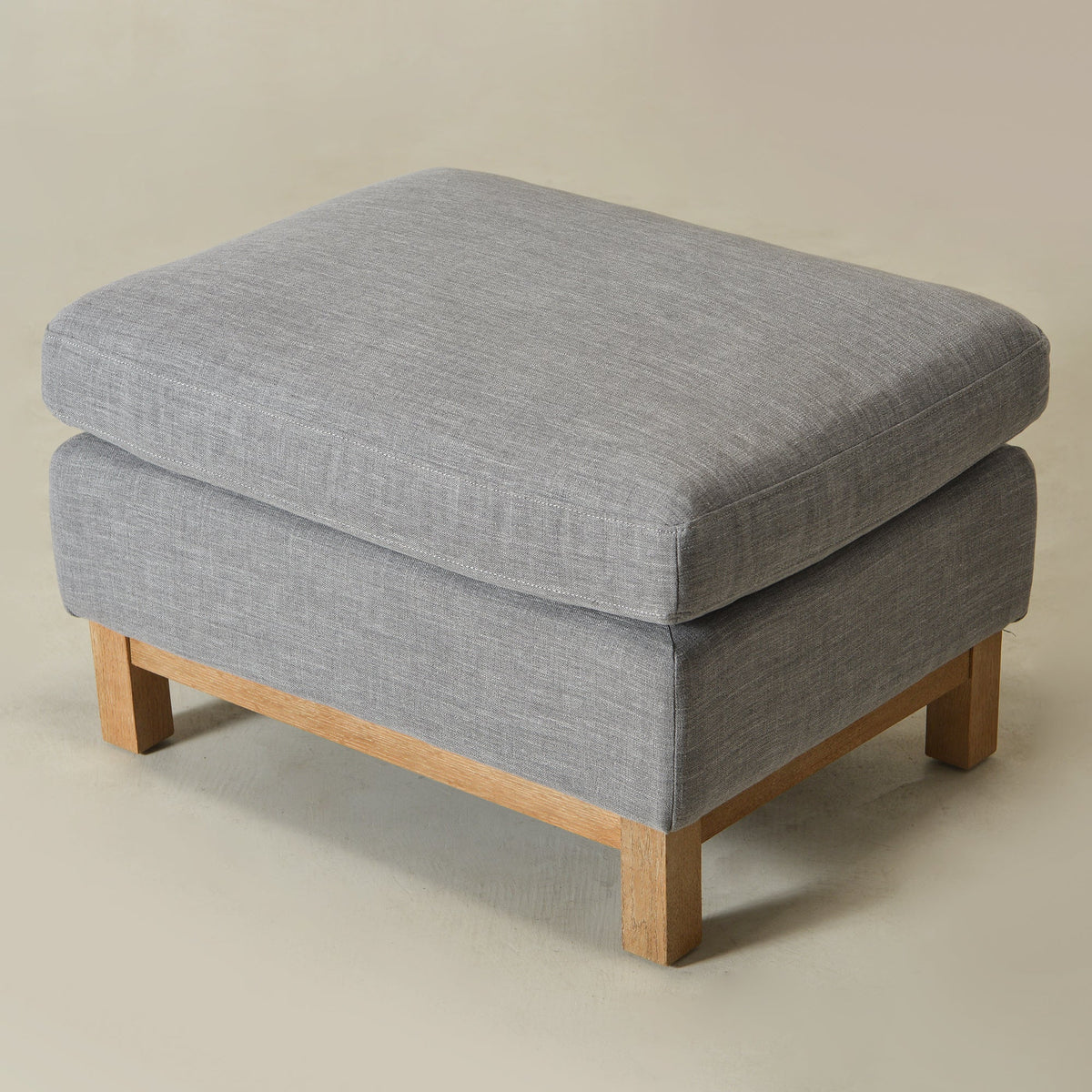 Albert Premium Linen Ottoman