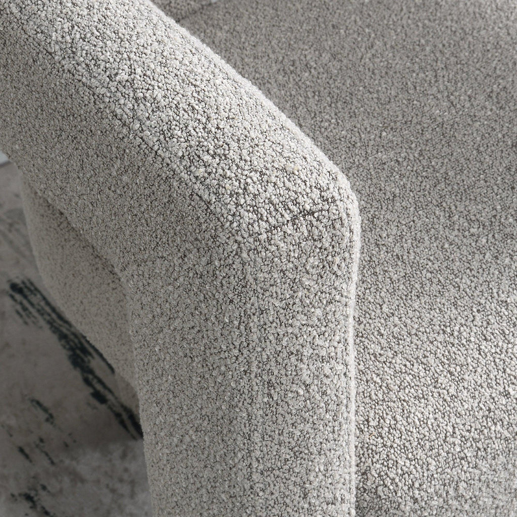 Hal Modern Bouclé Armchair Set