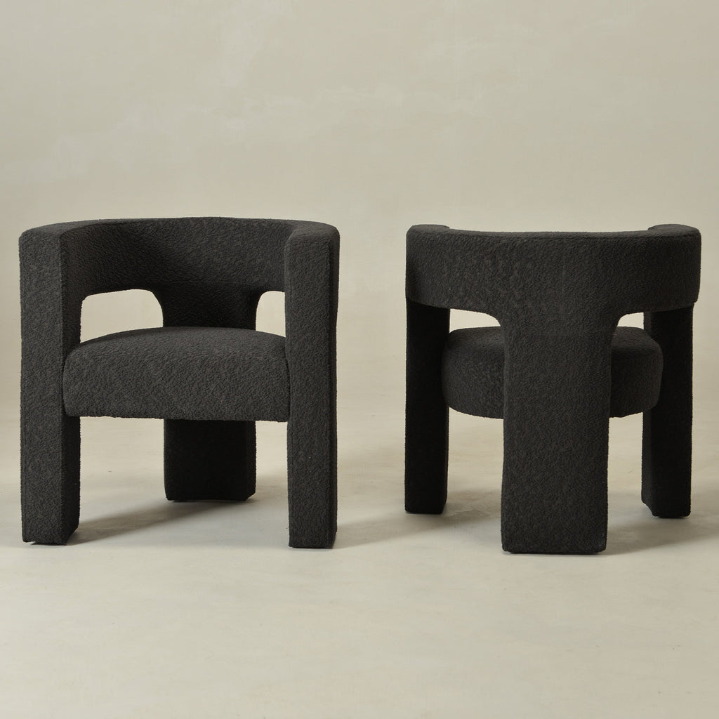 Herbert Modern Bouclé Armchair