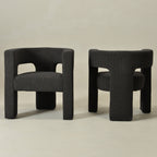 Herbert Modern Bouclé Armchair