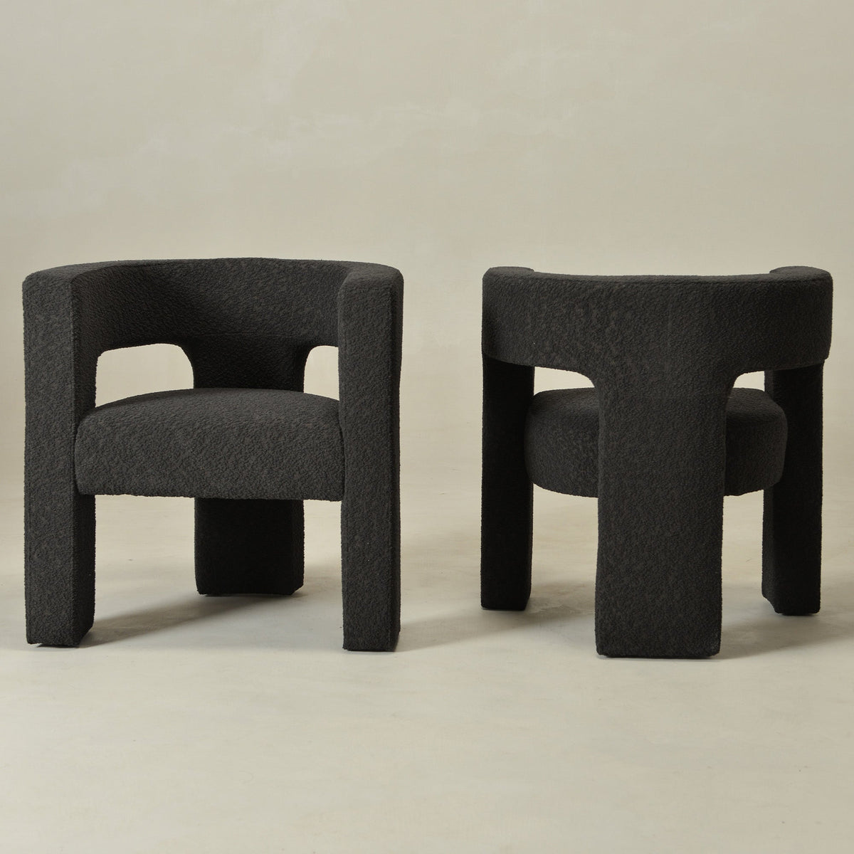 Herbert Modern Bouclé Armchair