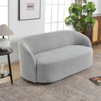 Everitte Bouclé Loveseat Sofa