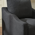 Charles Slipcover Swivel Barrel Chair