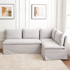 Nelly Slipcover Performance Dining Banquette