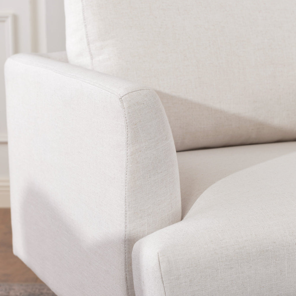 Samuel Tapered Linen ArmChair