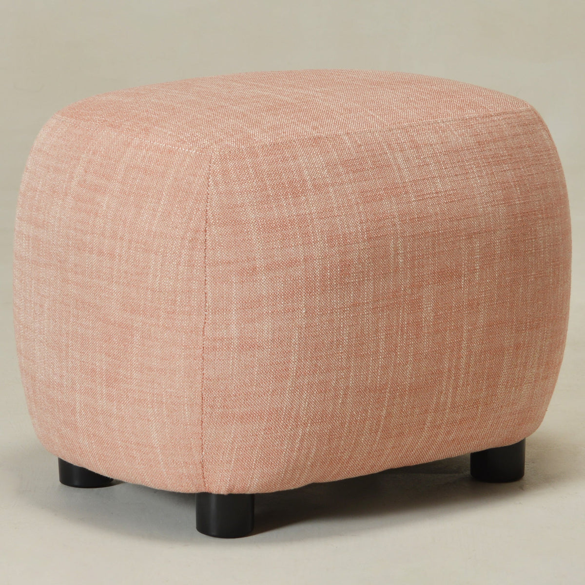 Elmer Linen Ottoman