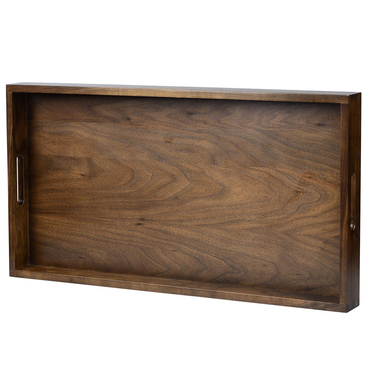Teratect Rectangle Black Walnut Serving Tray