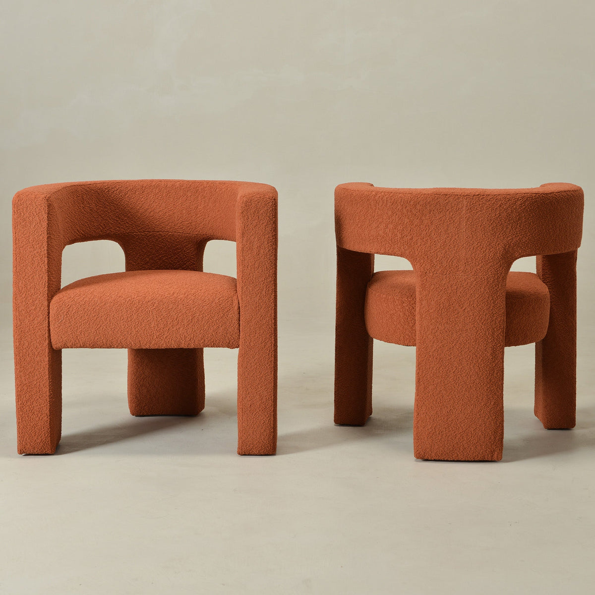 Herbert Modern Bouclé Armchair