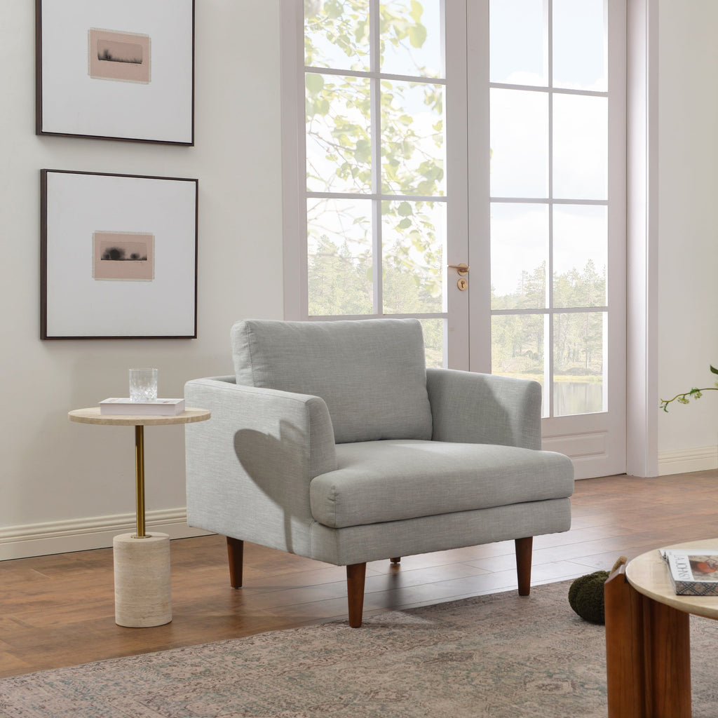 Samuel Tapered Linen ArmChair