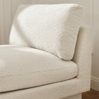 Montyne Bouclé Armless Chair