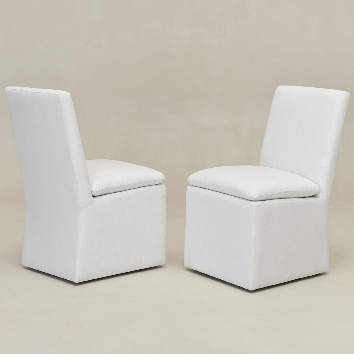 Diane Performance Dining Side Chair with Casters