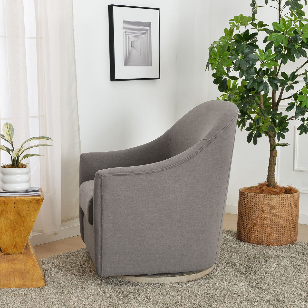 Ethel Swivel Nursery Glider