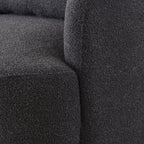 Ashlie Bouclé Swivel Barrel Chair