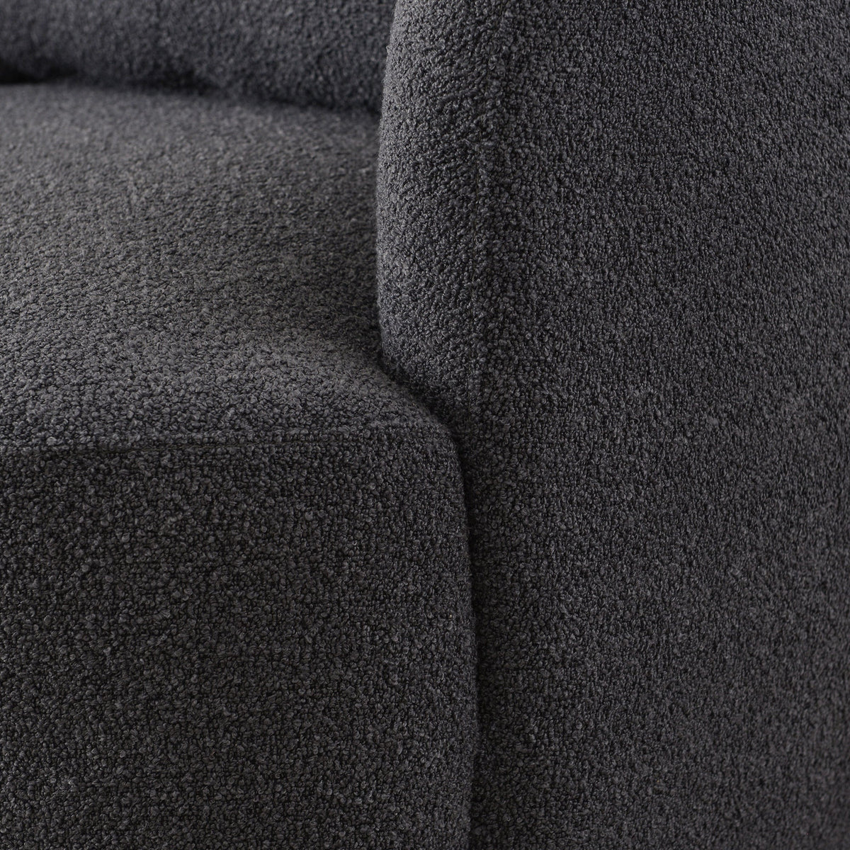 Ashlie Bouclé Swivel Barrel Chair