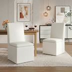 Diane Performance Dining Side Chair with Casters