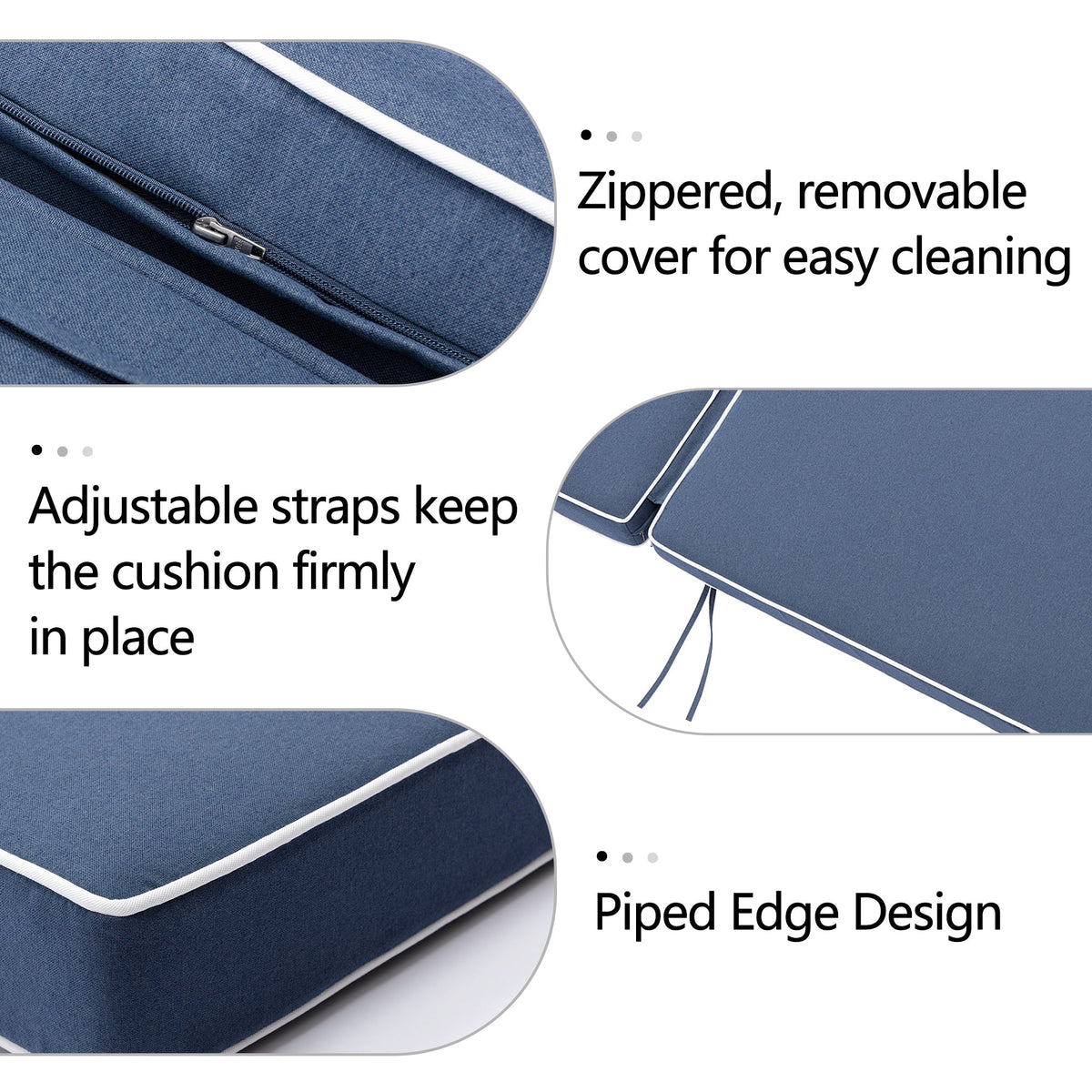 Ranu Extra Thick Outdoor Cushion Set