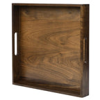 Teratect Square Black Walnut Serving Tray